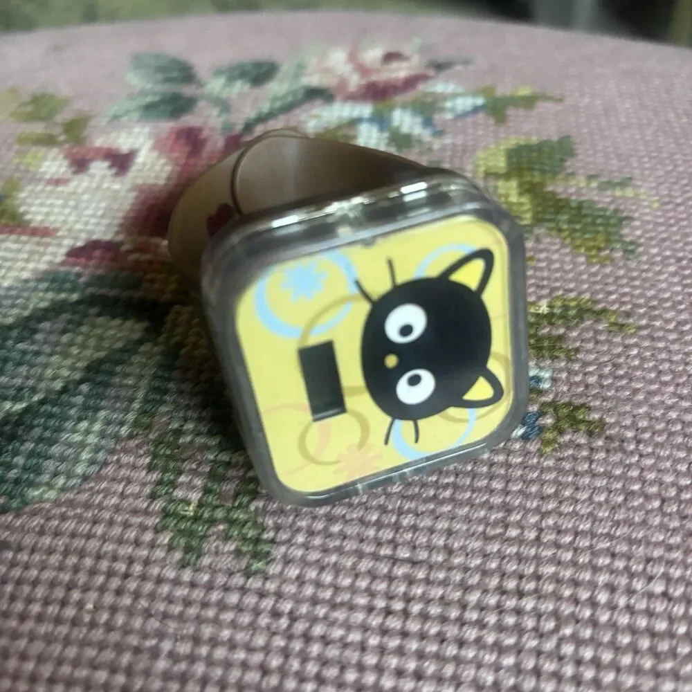 Vtg Y2k Hello Kitty HTF ChocoCat Black Cat Child's Wrist watch McDonalds HTF